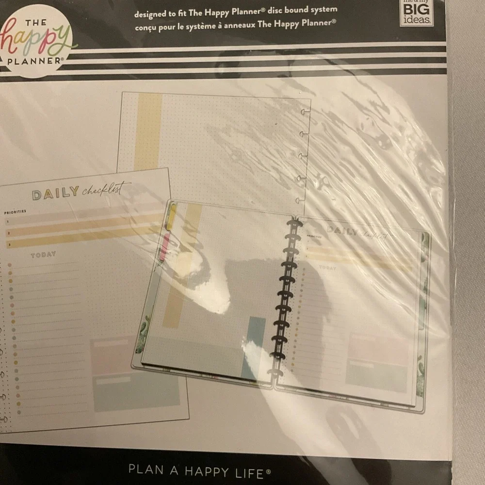 The‎ Happy Planner Everyday Daily Checklist Refill Pages 40 Sheets